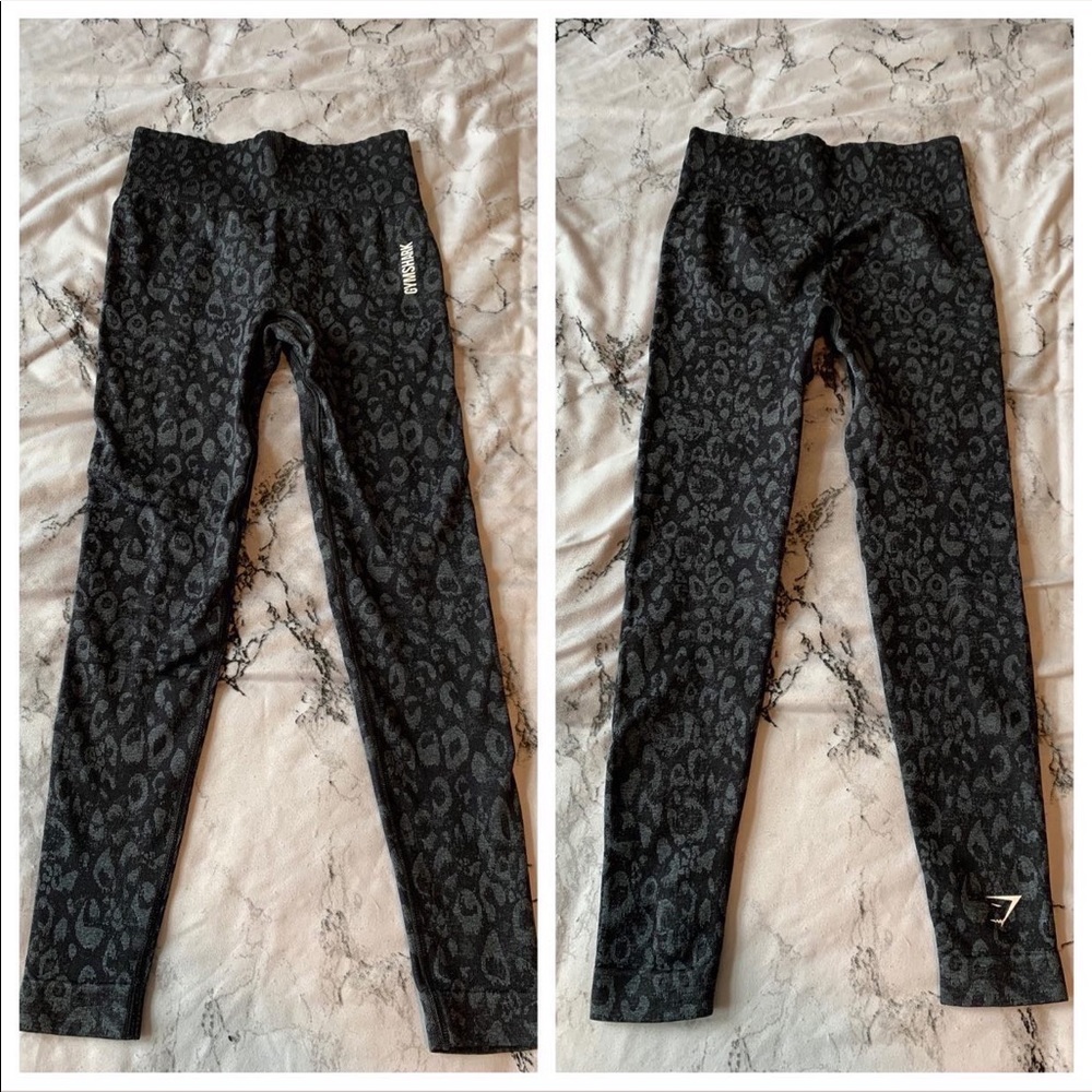 Gymshark Adapt Animal Print Seamless Leggings.